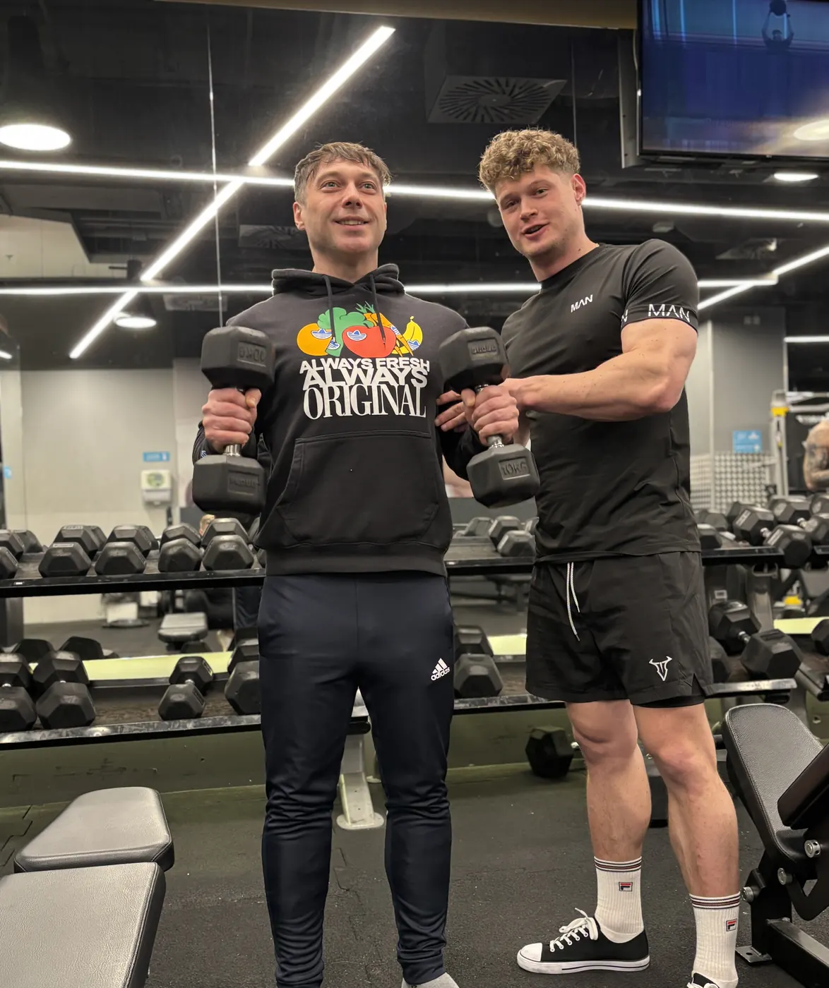 Wspólny trening z podopiecznym