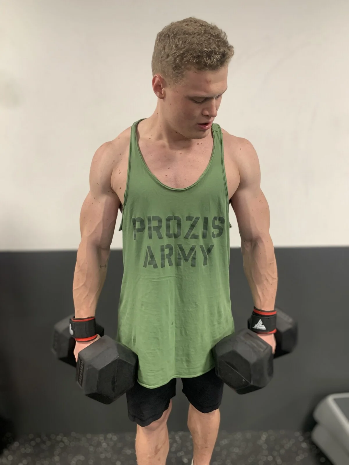 Dominik Maik - trening na siłowni